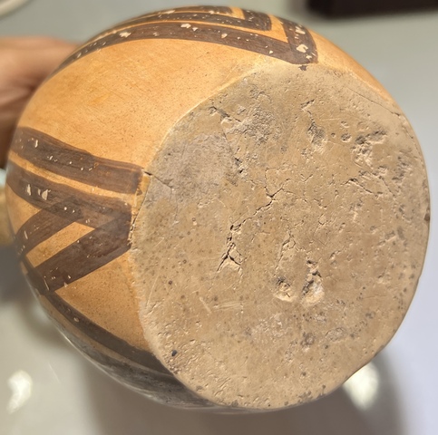 古玩陶瓷文化期彩繪陶杯真品鑒賞圖