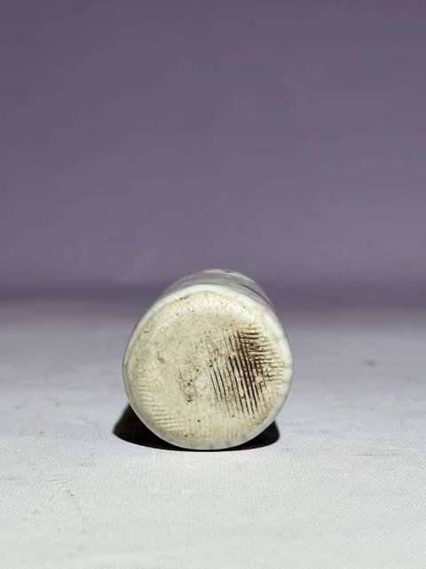 古玩陶瓷青花山水人物鼻煙壺真品鑒賞圖