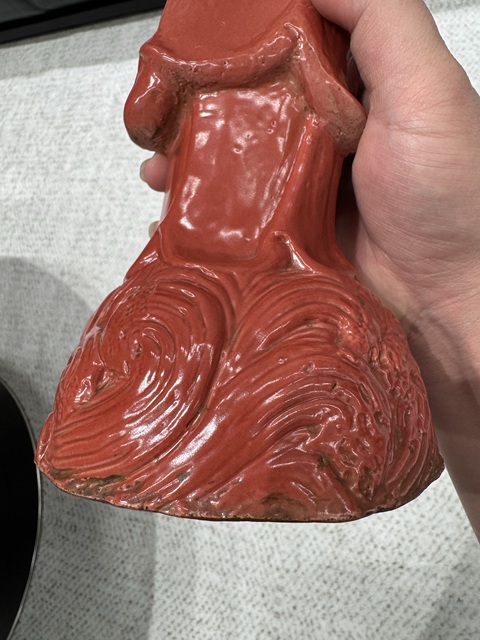 古玩陶瓷石灣窯羅漢造像真品鑒賞圖