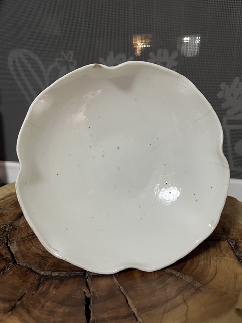 古玩陶瓷粉彩人物故事紋高足盤拍賣，當前價格1500元