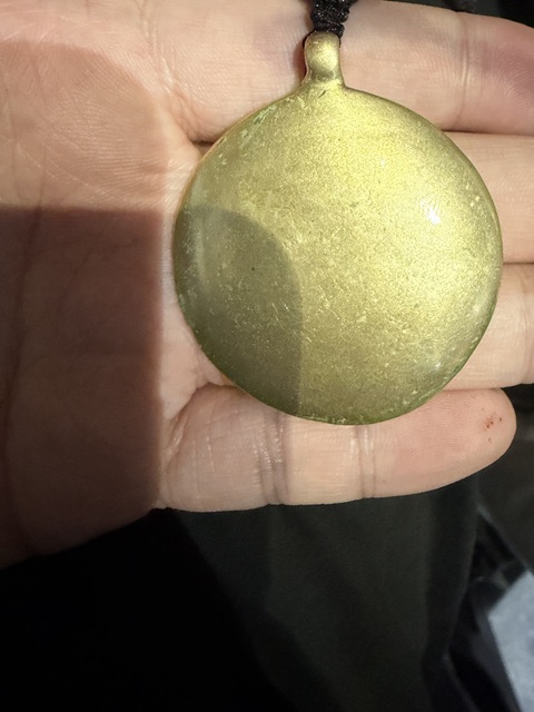 古玩銅器銅九宮八卦牌真品鑒賞圖