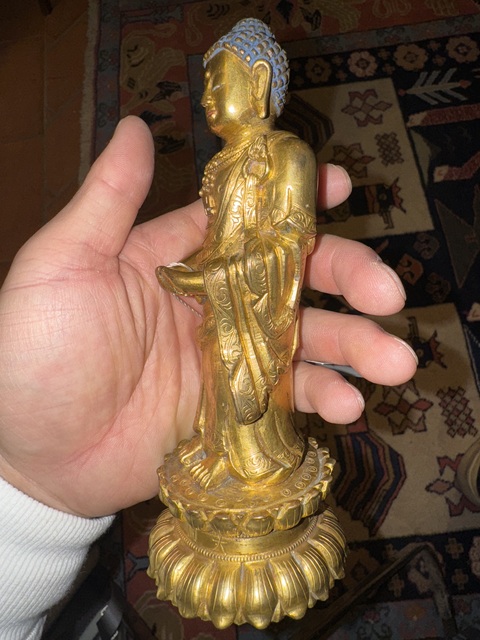 古玩銅器造像真品鑒賞圖