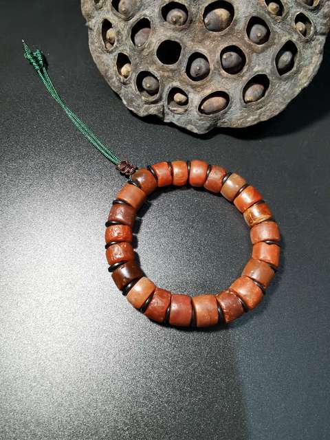 古玩雜項高古手串拍賣，當前價格4666元