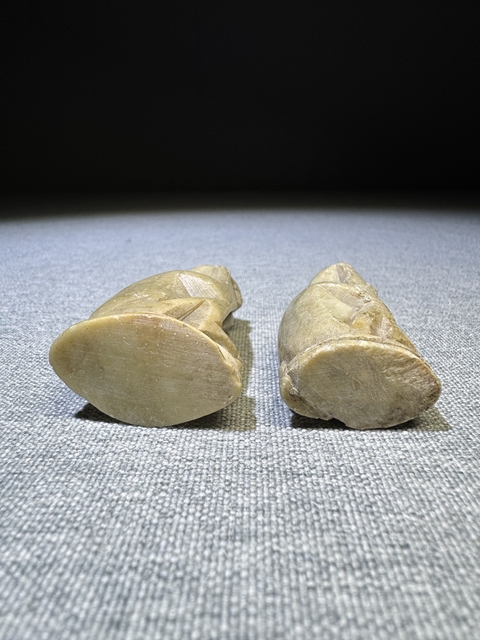 古玩陶瓷壽山石猴子造型印章真品鑒賞圖