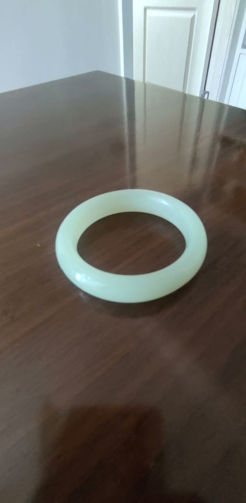 古玩玉器和田玉手鐲真品鑒賞圖