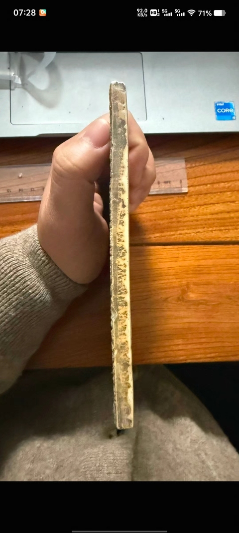 古玩陶瓷乾隆青花瓷板真品鑒賞圖