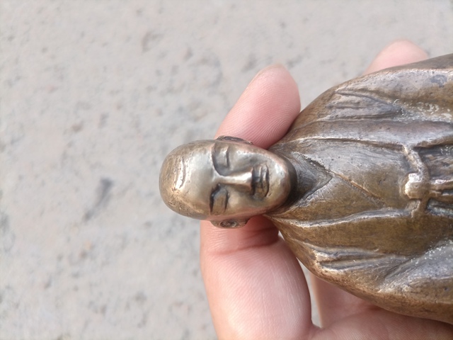 古玩銅器銅造像真品鑒賞圖