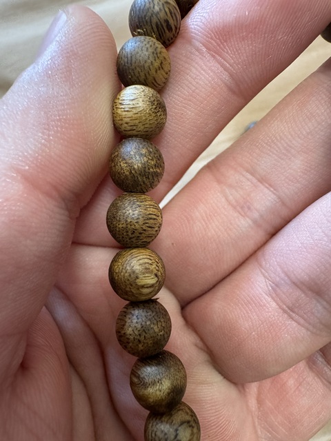 古玩雜項沉香手串真品鑒賞圖