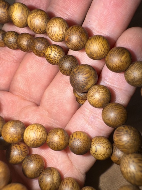 古玩雜項沉香手串真品鑒賞圖