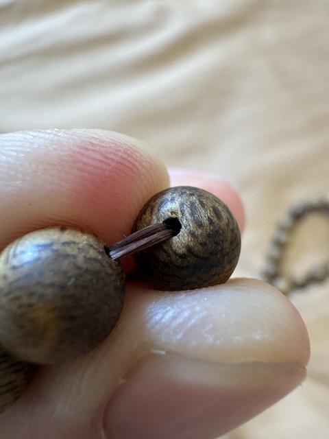 古玩雜項沉香手串真品鑒賞圖