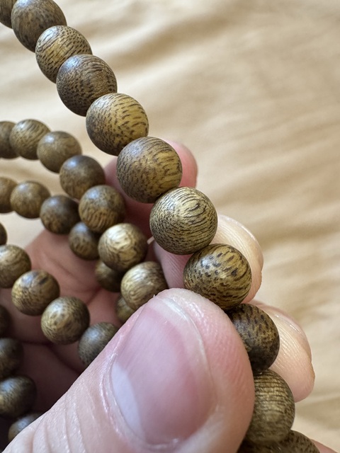 古玩雜項沉香手串真品鑒賞圖