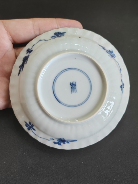 古玩陶瓷康熙青花盤·精品拍賣，當前價格1650元