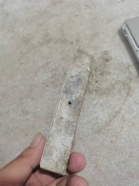 古玩陶瓷民國(guó)五彩龍紋筆架真品鑒賞圖