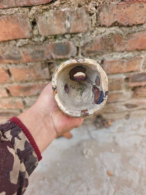 古玩陶瓷鸚鵡瓷塑真品鑒賞圖