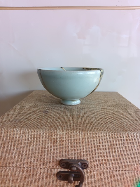 古玩陶瓷館藏級精品南宋龍泉官窯青瓷泡泡盞拍賣，當(dāng)前價格2980元