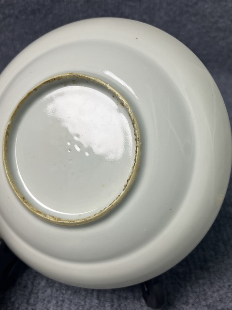 古玩陶瓷青花“菲茨休”盤真品鑒賞圖