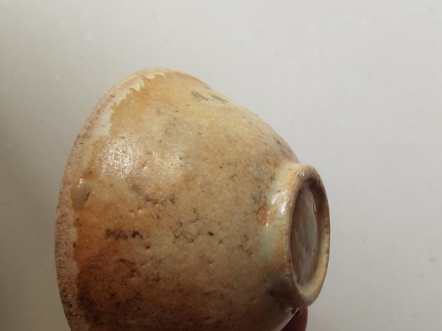 古玩陶瓷芒口圈足覆燒工藝影青碗真品鑒賞圖