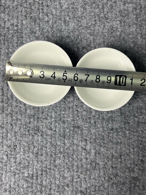 古玩陶瓷粉彩花卉紋杯一對真品鑒賞圖