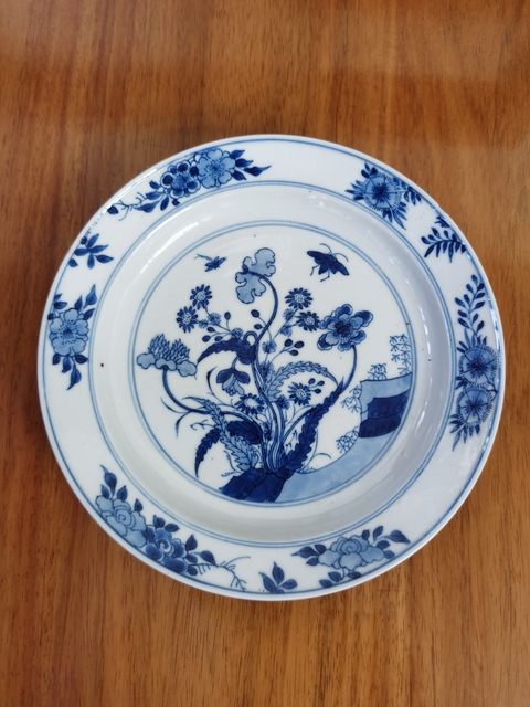 古玩陶瓷青花盤(pán)真品鑒賞圖