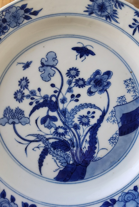 古玩陶瓷青花盤(pán)真品鑒賞圖