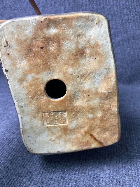 古玩陶瓷粉彩關公塑像真品鑒賞圖