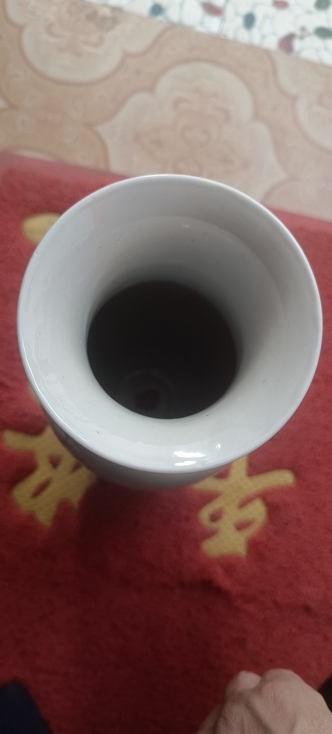 古玩陶瓷粉彩人物故事瓶真品鑒賞圖