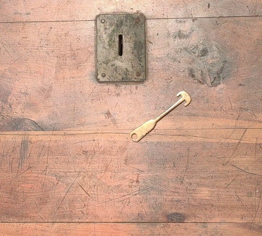 古玩雜項(xiàng)錢(qián)柜真品鑒賞圖