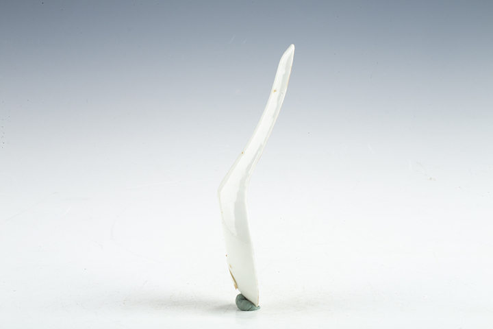 古玩陶瓷民國·粉彩百花不落地紋湯勺拍賣，當前價格108元