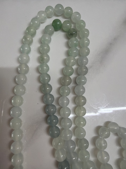 古玩玉器翡翠珠鏈真品鑒賞圖