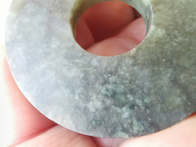 古玩玉器和田玉雕“素紋璧”真品鑒賞圖