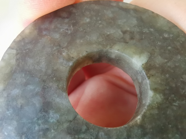 古玩玉器和田玉雕“素紋璧”真品鑒賞圖