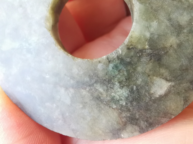 古玩玉器和田玉雕“素紋璧”真品鑒賞圖