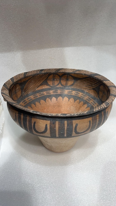 古玩陶瓷文化期·彩繪陶尊 真品鑒賞圖