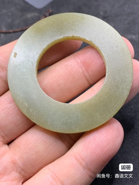 古玩玉器玉環真品鑒賞圖