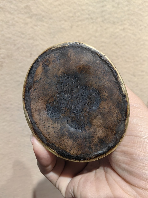 古玩銅器銅釋迦摩尼真品鑒賞圖