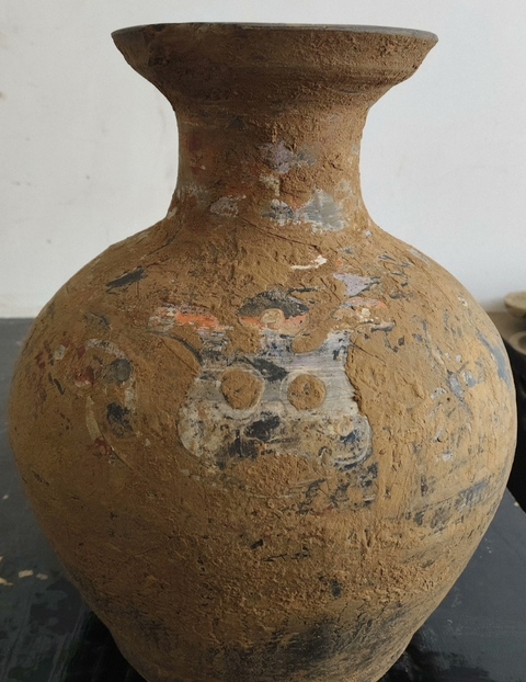 古玩陶瓷彩陶罐真品鑒賞圖