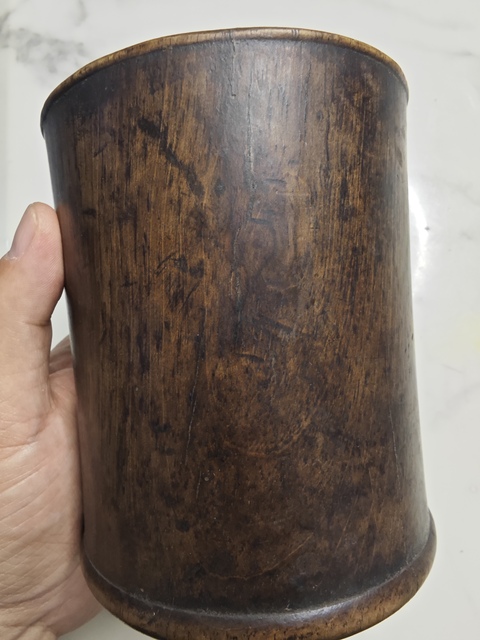 古玩雜項(xiàng)筆筒真品鑒賞圖