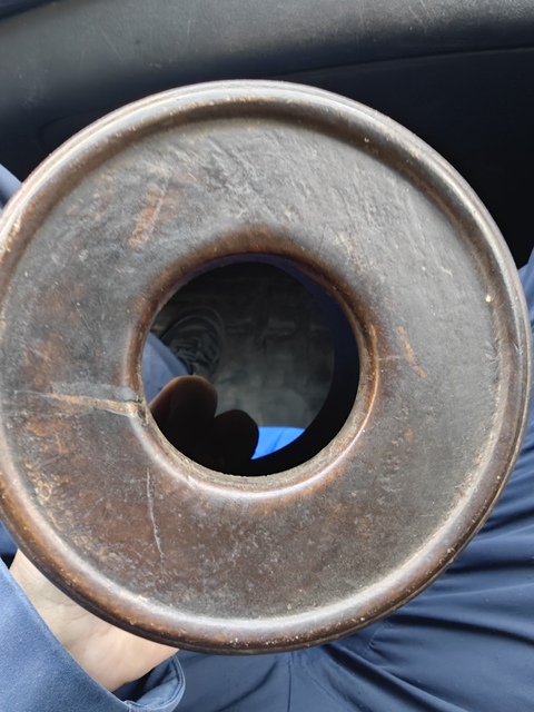 古玩雜項木筆筒真品鑒賞圖