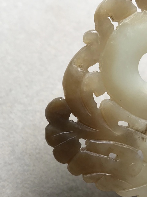 古玩玉器和田玉雕“龍紋佩”真品鑒賞圖