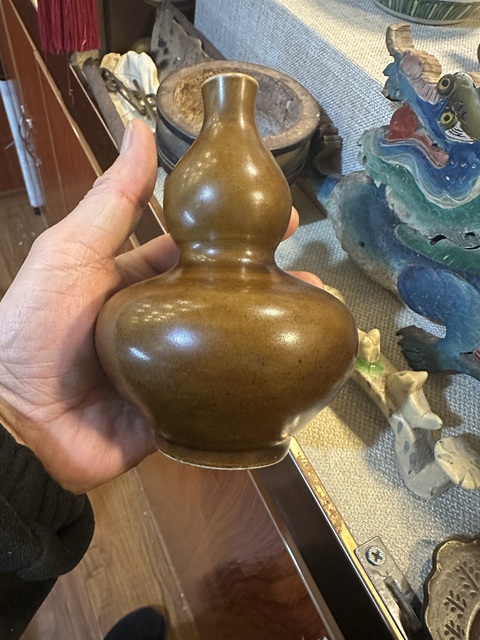 古玩陶瓷葫蘆瓶拍賣，當(dāng)前價格1888元