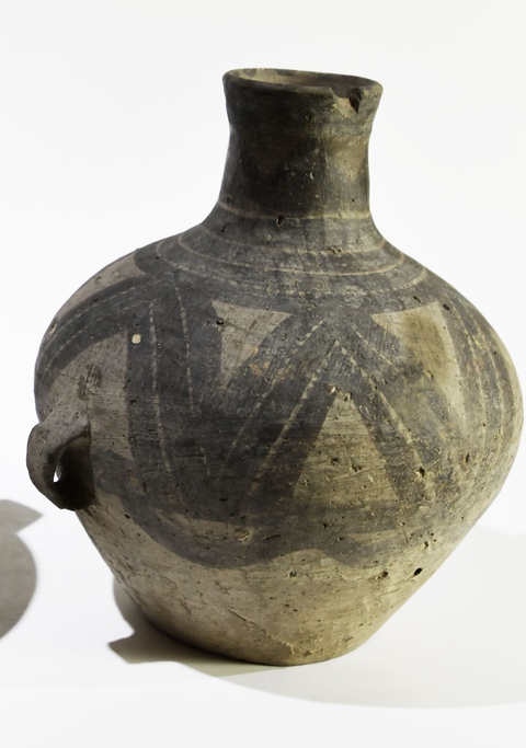 古玩陶瓷文化期彩繪陶器真品鑒賞圖