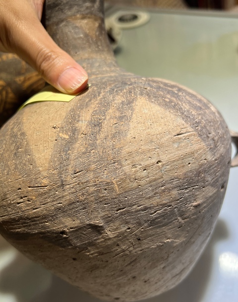 古玩陶瓷文化期彩繪陶器真品鑒賞圖