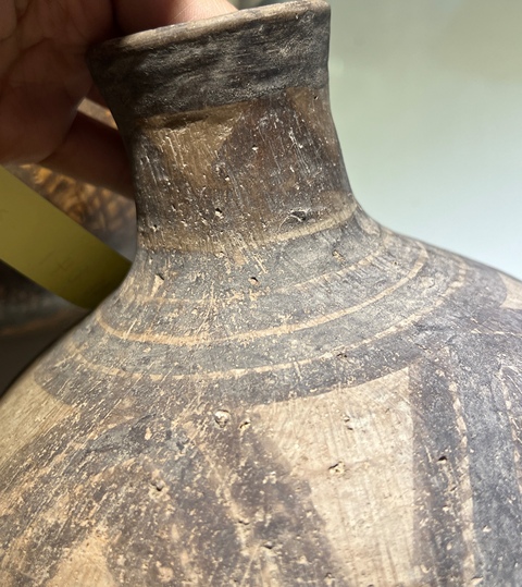 古玩陶瓷文化期彩繪陶器真品鑒賞圖