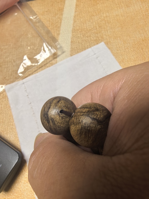 古玩雜項沉香手串真品鑒賞圖