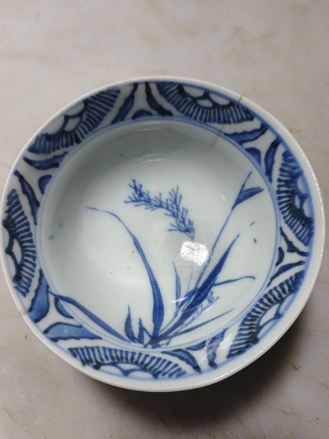 古玩陶瓷日本青花真品鑒賞圖