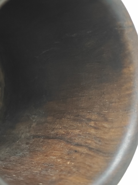 古玩雜項木筆筒真品鑒賞圖