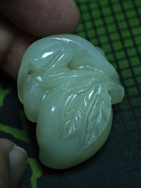 古玩玉器仿古玉猴真品鑒賞圖