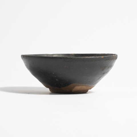 古玩陶瓷吉州窯窯變釉茶盞真品鑒賞圖