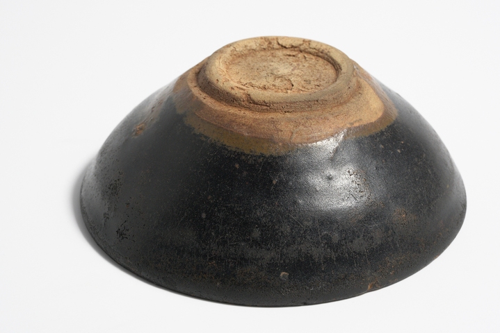 古玩陶瓷吉州窯窯變釉茶盞真品鑒賞圖