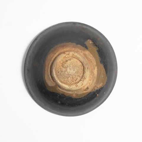 古玩陶瓷吉州窯窯變釉茶盞真品鑒賞圖